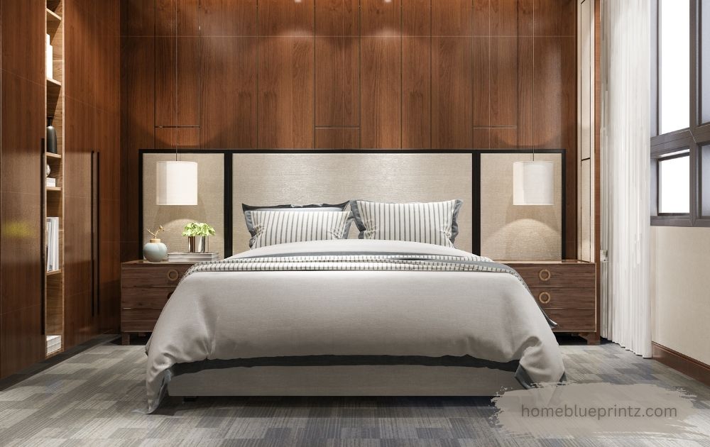 bed panel wall