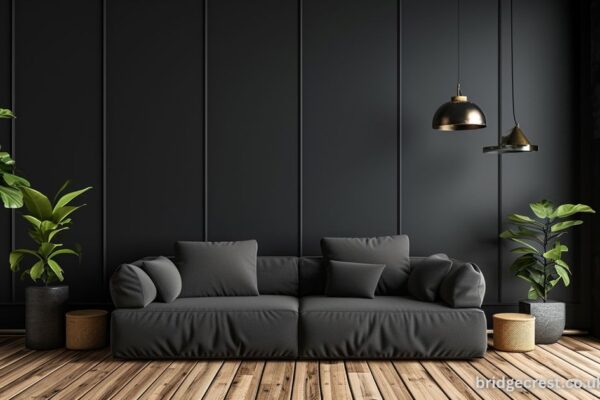Black Accent Wall