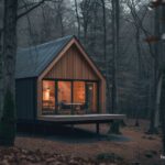 Black Cabin in the Woods