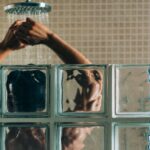 Vintage Wavy Glass in Shower: Timeless Beauty with Modern Functionality
