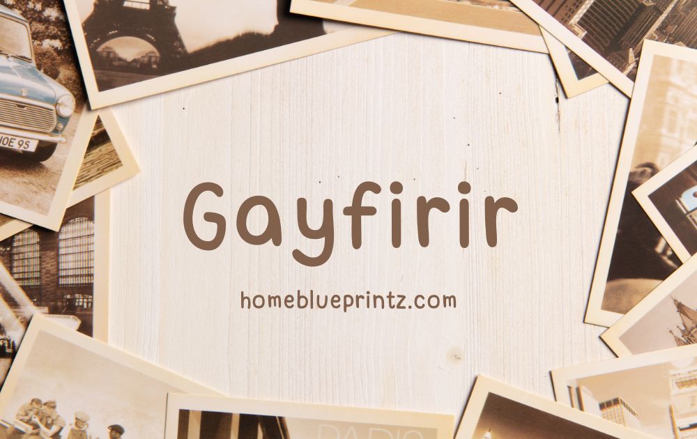 Gayfirir